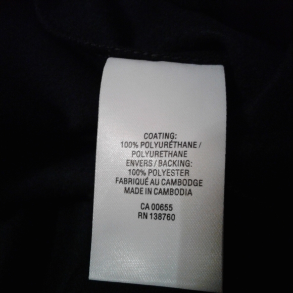 NWT Reitman's Faux leather leggings - Picture 7 of 7
